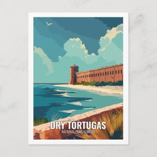 Dry Tortugas Nationalpark Florida USA Postkarte
