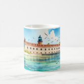 Dry Tortugas Nationalpark Fort Aquarell Kaffeetasse (Mittel)