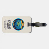 Dry Tortugas Nationalpark Gepäckanhänger (Rückseite horizontal)