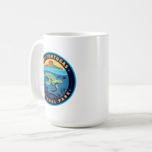 Dry Tortugas Nationalpark Kaffeetasse (Vorderseite Links)