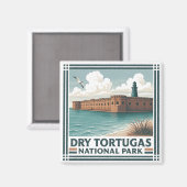 Dry Tortugas Nationalpark Magnet (Vorderseite/Rückseite)