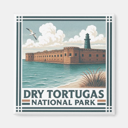 Dry Tortugas Nationalpark Magnet (Vorne)