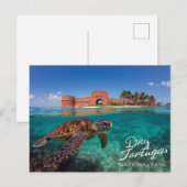 Dry Tortugas Nationalpark Postkarte (Vorne/Hinten)
