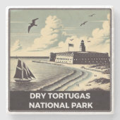 Dry Tortugas Nationalpark Steinuntersetzer (Vorderseite)