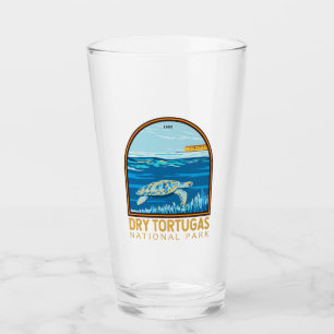 Dry Tortugas Nationalpark Turtle Vintag Glas