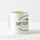 Dry Tortugas Nationalpark Zweifarbige Tasse (Vorderseite Links)