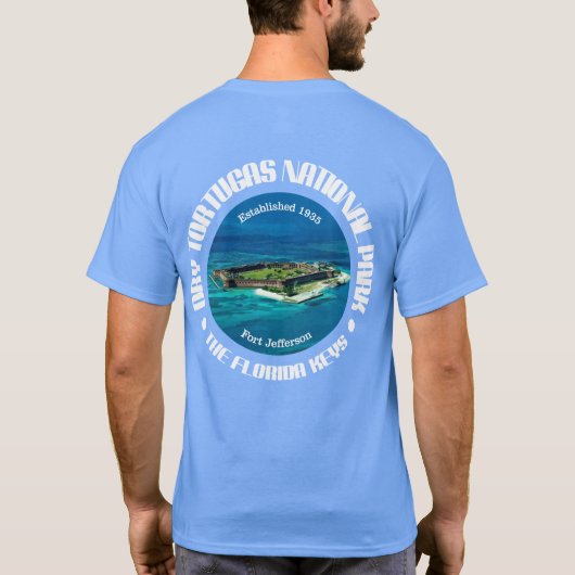 Dry Tortugas NP T-Shirt (Rückseite)