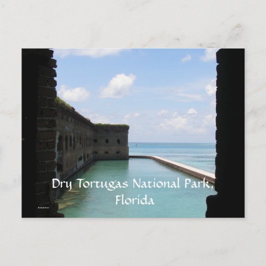 Dry Tortugas Postkarte (Vorderseite)