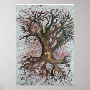 dry tree poster