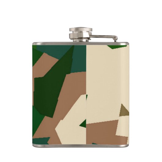 Dry Tundra Camouflage Flachmann (Rückseite)