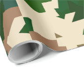 Dry Tundra Camouflage Geschenkpapier (Rolleneckpunkt)