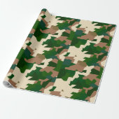 Dry Tundra Camouflage Geschenkpapier (Ungerollt)