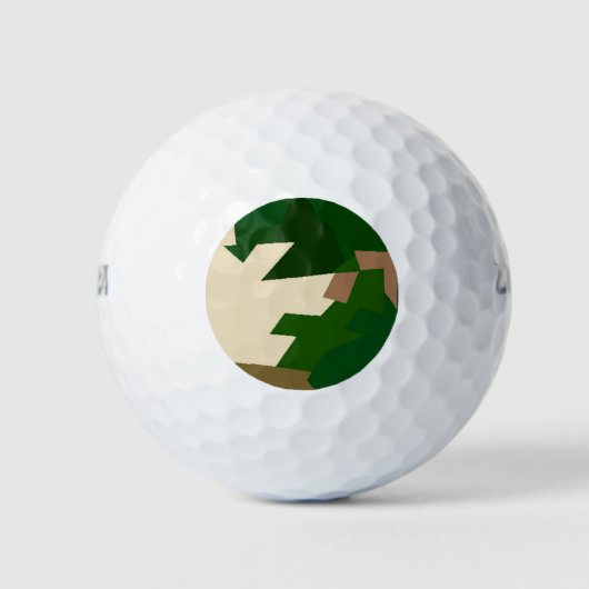 Dry Tundra Camouflage Golfball (Vorderseite)