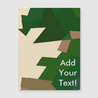 Dry Tundra Camouflage Magnetkarte