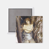 Dryad (Beautiful Tree Nymph) (Griechischer Mythos) Magnet (Vorderseite/Rückseite)