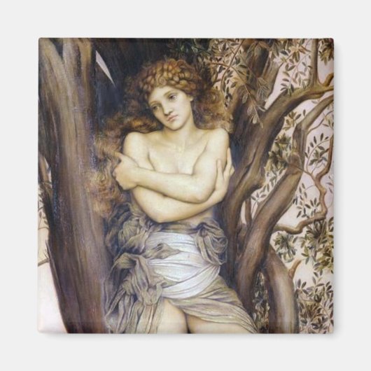 Dryad (Beautiful Tree Nymph) (Griechischer Mythos) Magnet (Vorne)