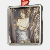 Dryad (Beautiful Tree Nymph) (Griechischer Mythos) Ornament Aus Metall (Links)