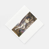 Dryad (Beautiful Tree Nymph) (Griechischer Mythos) Serviette (Ecke)