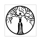 Dryad Gummistempel (Prägung)