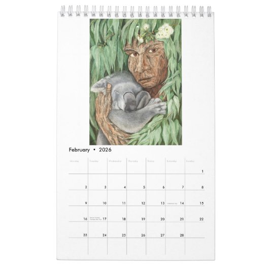 Dryad-Kalender Kalender (Feb 2026)