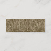 Dryad Medallion Visitenkarte (Rückseite)