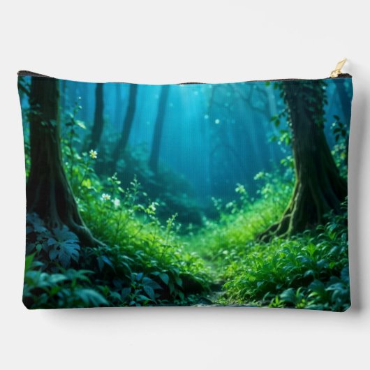 Dryad queen of the enchanted forest at night art zubehörtasche (Rückseite)