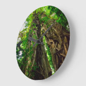 Dryad Strangler Feigenbaum Große Wanduhr (Winkel)