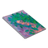 Dryad Tree Spirit Green Blätter Surreal Fantasy Ar Notizblock (Rechte Seite)