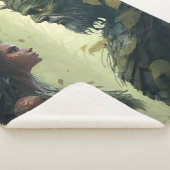 Dryad und ein Demigod Sherpa Blanket Sherpadecke (3/4)