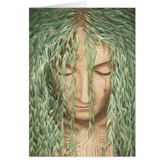 Dryad Weeping Willow Card (Vorne)