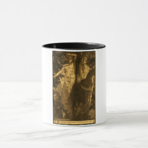 Dryade Frau So heimgesucht Eule & Fledermaus Nacht Tasse