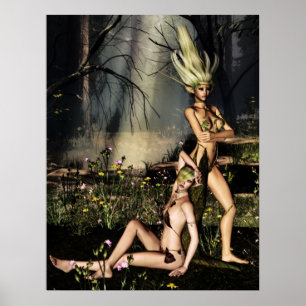 Dryads an der Erholung Poster