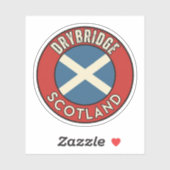 Drybridge, Schottland Aufkleber (Blatt)