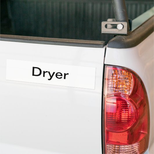 Dryer-Zeichen/ Autoaufkleber (Auf Lkw)