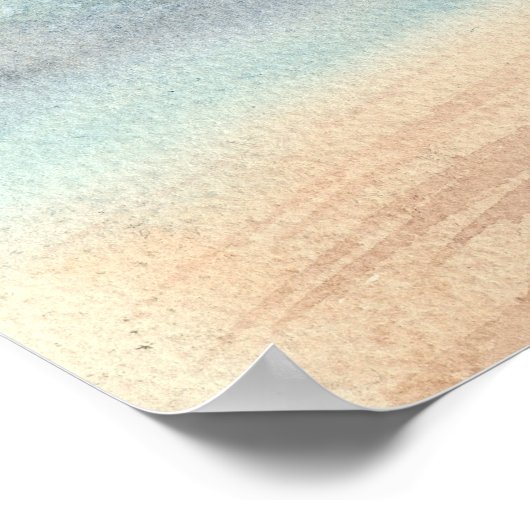 Dryptosaurus und Hadrosaurus Print Poster (Ecke)