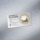 Drywall Business Card Magnet Plaster (Beispiel)