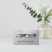 Drywall Business Cards Visitenkarte (Stehend Vorderseite)