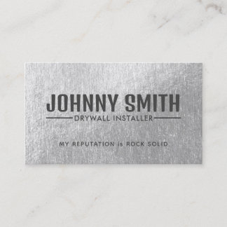 Drywall Business Cards Visitenkarte