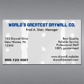 Drywall Company Magnetische Visitenkarte
