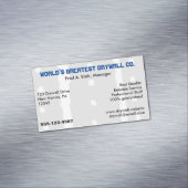 Drywall Company Magnetische Visitenkarte (Beispiel)