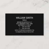 Drywall Contractor Business Card Visitenkarte (Rückseite)