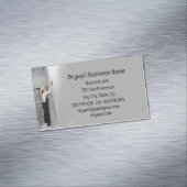 Drywall Custom Sheetrock Plaster Business Card Magnetische Visitenkarte (Beispiel)