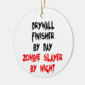 Drywall Finisher Zombie Slayer Keramik Ornament (Links)