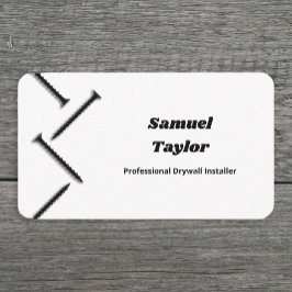 Drywall-Installer Visitenkarte