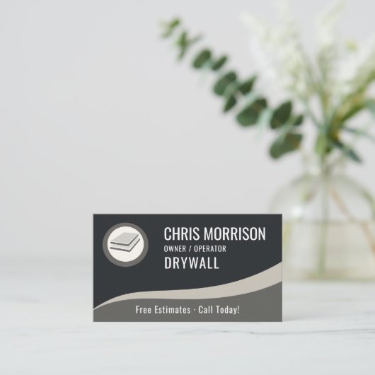 Drywall Professional Visitenkarte (Stehend Vorderseite)