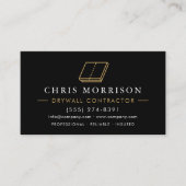 Drywall Sheetrock QR Code Visitenkarte (Vorderseite)