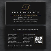 Drywall Sheetrock QR Code Visitenkarte