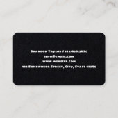 Drywall Visitenkarte (Rückseite)