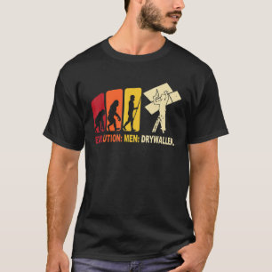 Drywall Work Drywall Contractor mit Redewendungen T-Shirt