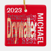 Drywaller Extraordinaire CUSTOM Keramikornament (Vorderseite)